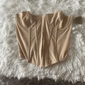NWOT urban outfitters corset top size L